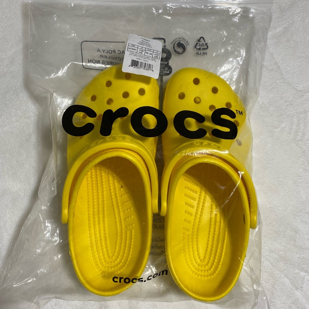 Lime Yellow Crocs